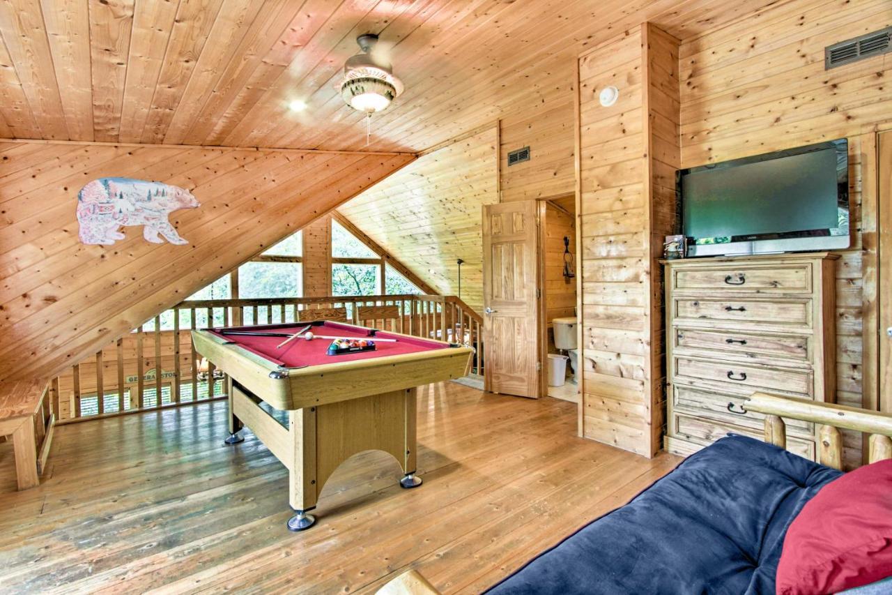 Cabin With Hot Tub And Deck About 12 Mi To Pigeon Forge! سيفيرفيل المظهر الخارجي الصورة