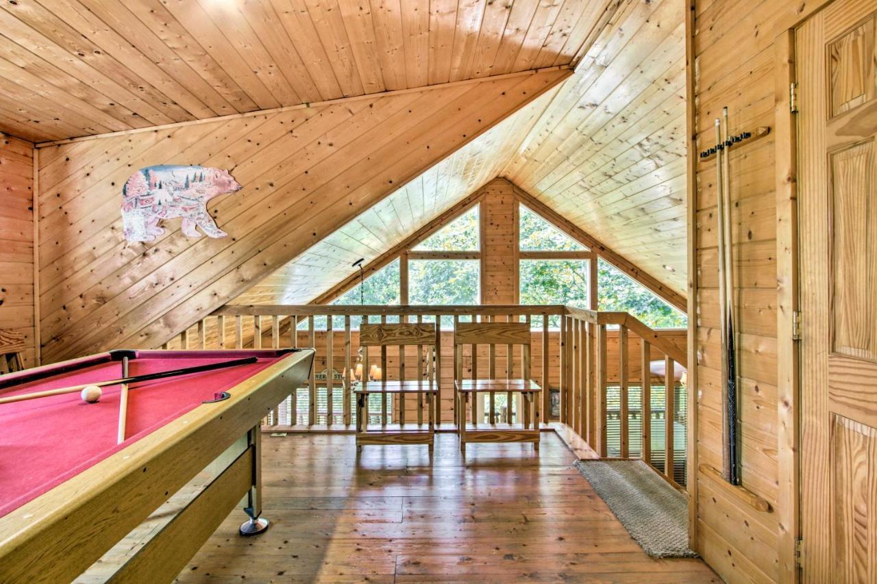 Cabin With Hot Tub And Deck About 12 Mi To Pigeon Forge! سيفيرفيل المظهر الخارجي الصورة