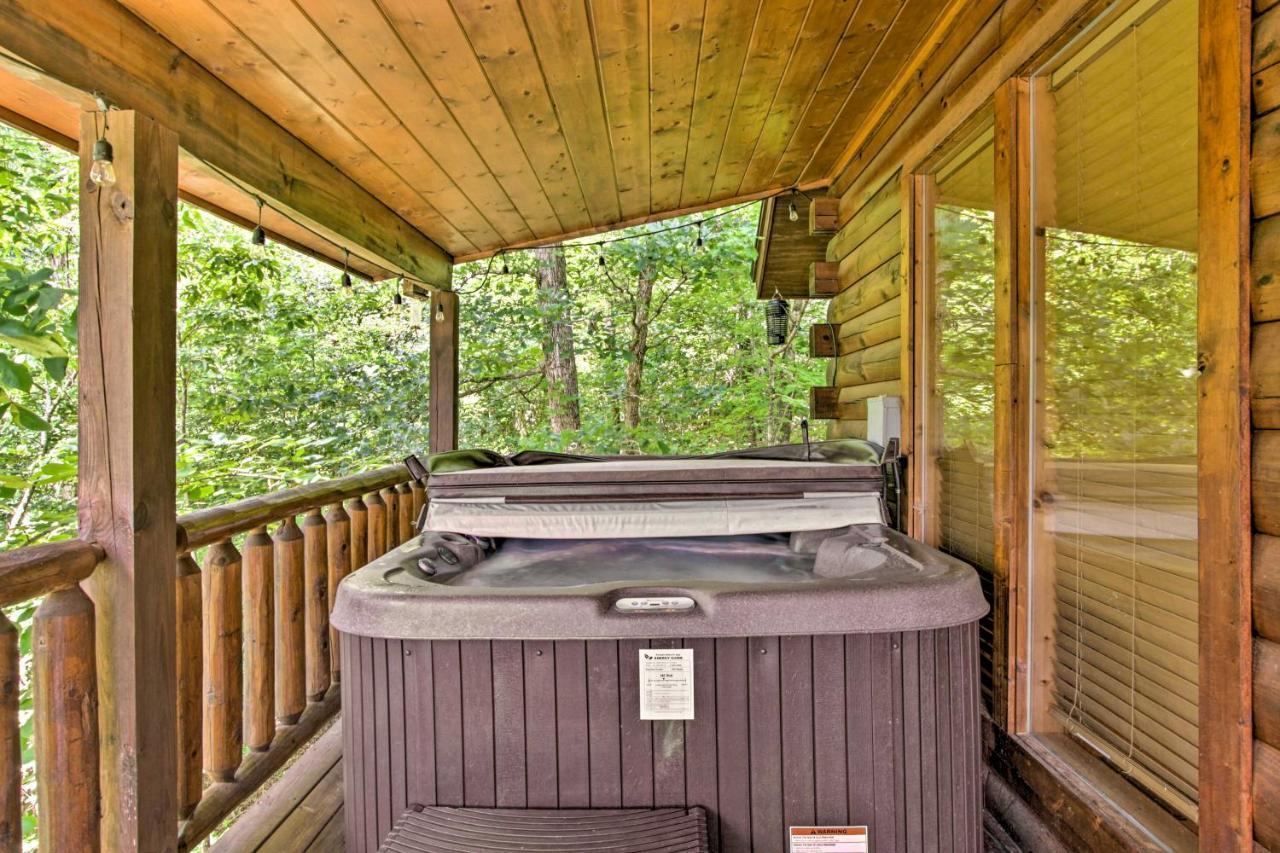 Cabin With Hot Tub And Deck About 12 Mi To Pigeon Forge! سيفيرفيل المظهر الخارجي الصورة